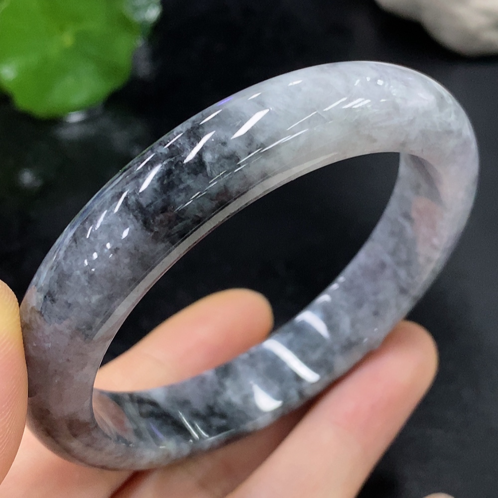 F29381498 Jadeite Round Bracelet, Total Weight Approx. 56.77g, Size 57