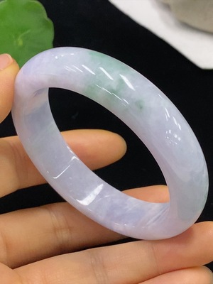 F35095058 Jadeite Round Bangle Size 53.5 Total Weight Approx. 57.04g