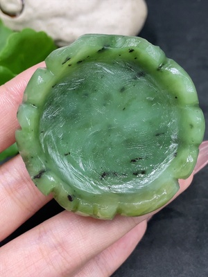 H33925410 Hetian Jade Small Inkstone