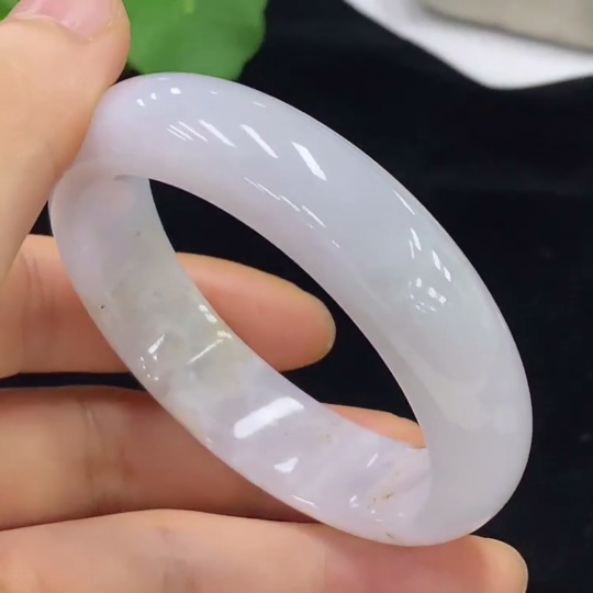 F33836060 Jadeite Round Bracelet Size 51.1 Total Weight Approx. 51.47g