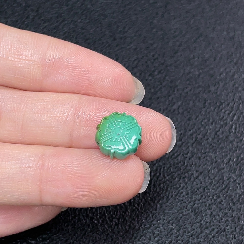 C34990552 Turquoise Jewelry Undetermined Color Origin Contains Other Mineral Components Total Weight Approximately 0.94g