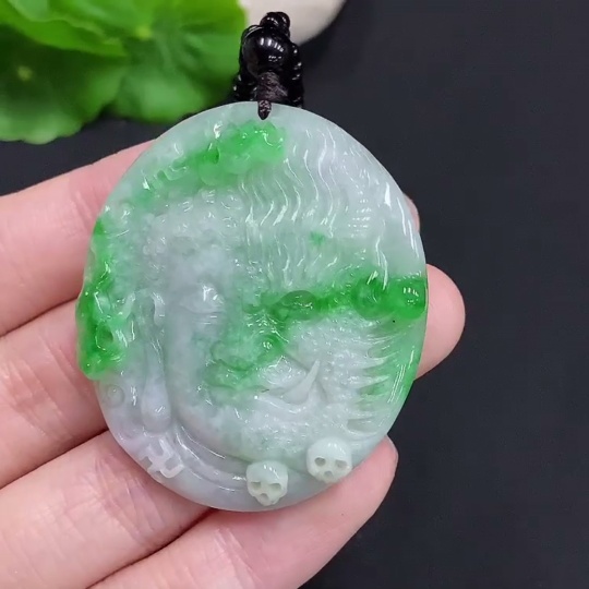 F35125660 Jadeite Pendant of Buddha's Enlightenment