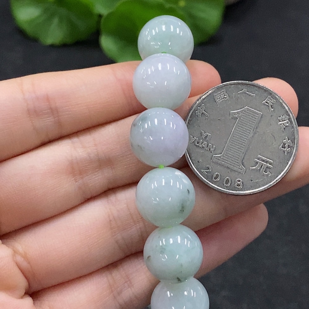 F34964893 Jadeite Bracelet Approximately 12.5mm, Containing Other Mineral Components, Total Weight About 54.25g