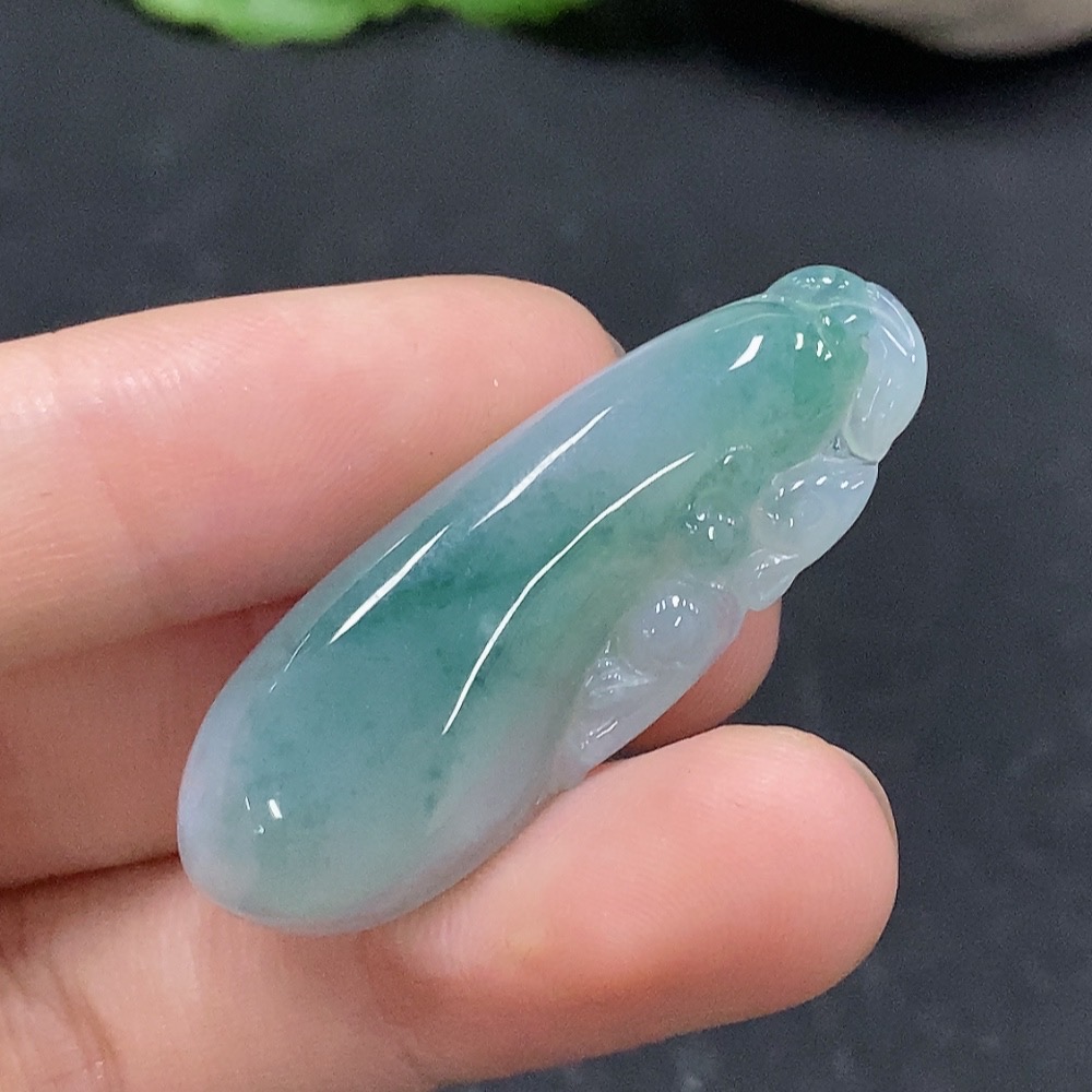 F34963744 Jadeite Pendant Lucky Melon Total Weight Approx. 6.82g