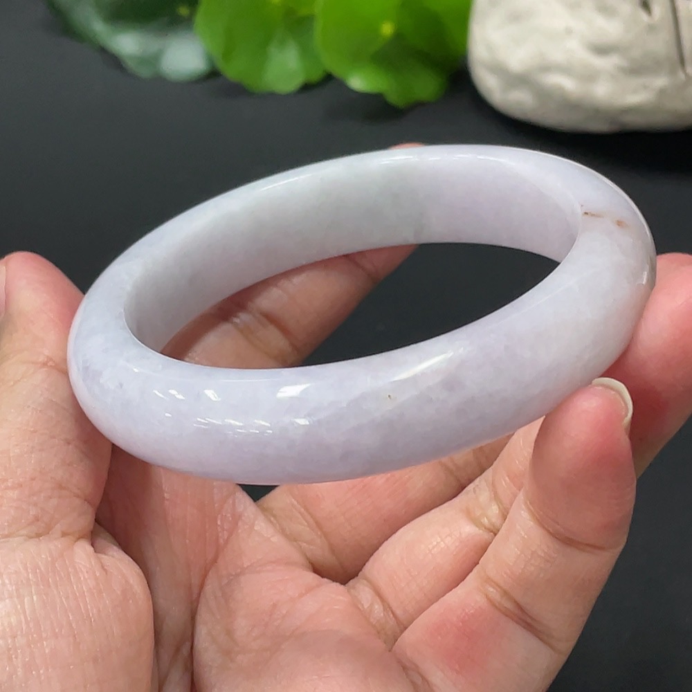 F25916834 Jadeite Regular Bangle, Size 57.5, Total Weight Approx. 66.58g