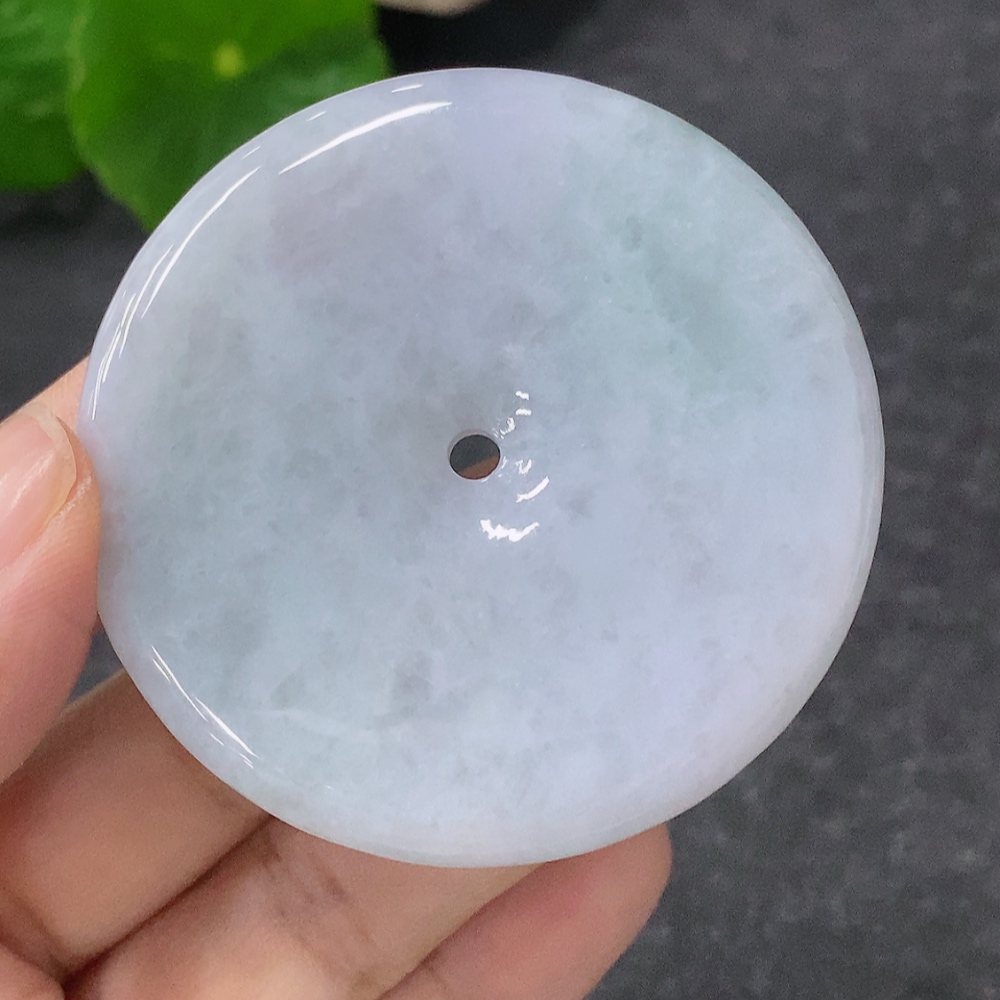 F32792263 JadeitePendant Peace Buckle Total Weight Approx. 44.38g