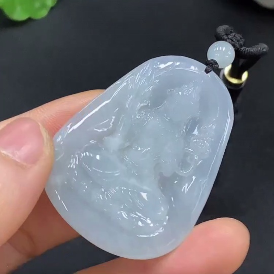 F28204882 Jadeite Akasagarbha Pendant