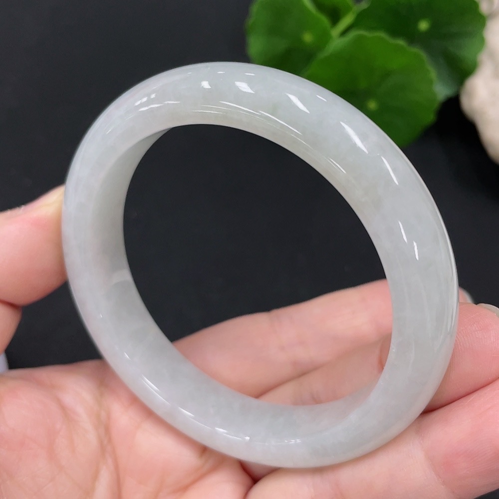 F29397789 Jadeite Round Bangle Size 55.3 Total Weight Approx. 54.1g