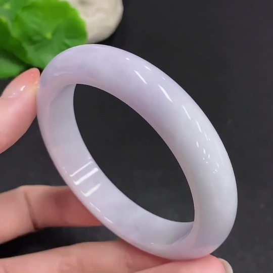 F34003077 Jadeite Round Bracelet, Total Weight Approx. 59.2g, Size 57