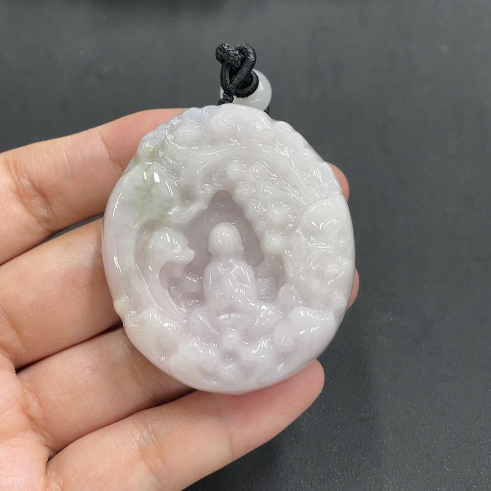 F05310819 Jadeite Pendant