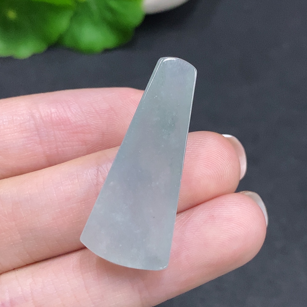 F34034243 Jadeite Plain Pendant Mounting, Total Weight Approx. 5.4g