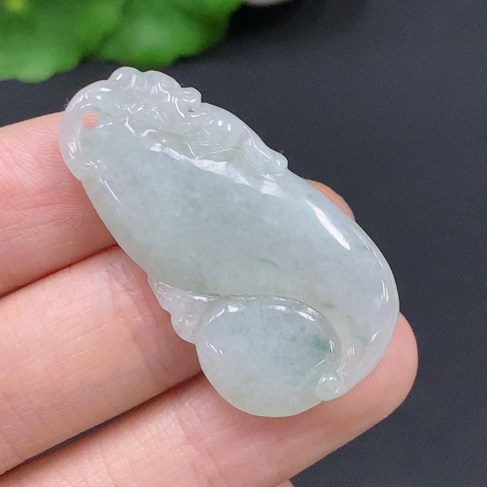 F29364934 Jadeite Pendant Total Weight Approx.7.66g