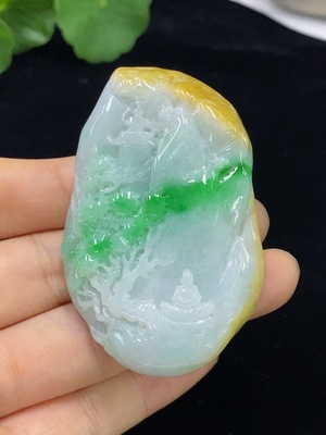 F31649814 JadeiteEnlightenment Pendant