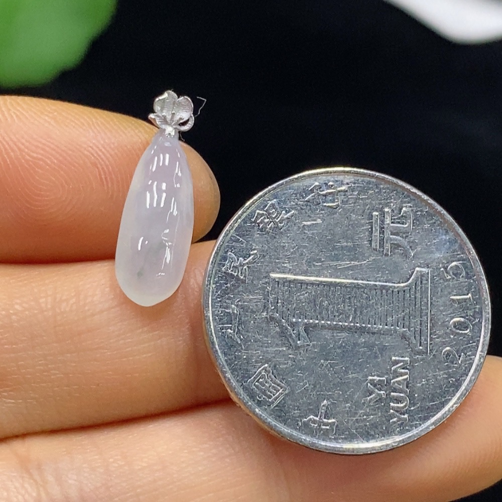 F34044779 Jadeite Fu Dou Pendant 18k Total Weight Approx. 0.79g