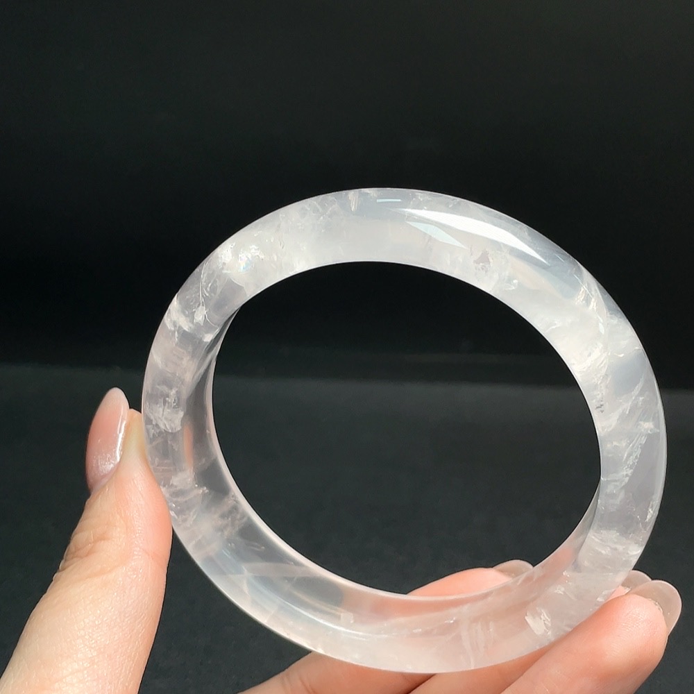 C30445139 Crystal Round Bracelet Size 64.6 Total Weight Approx. 69.32g