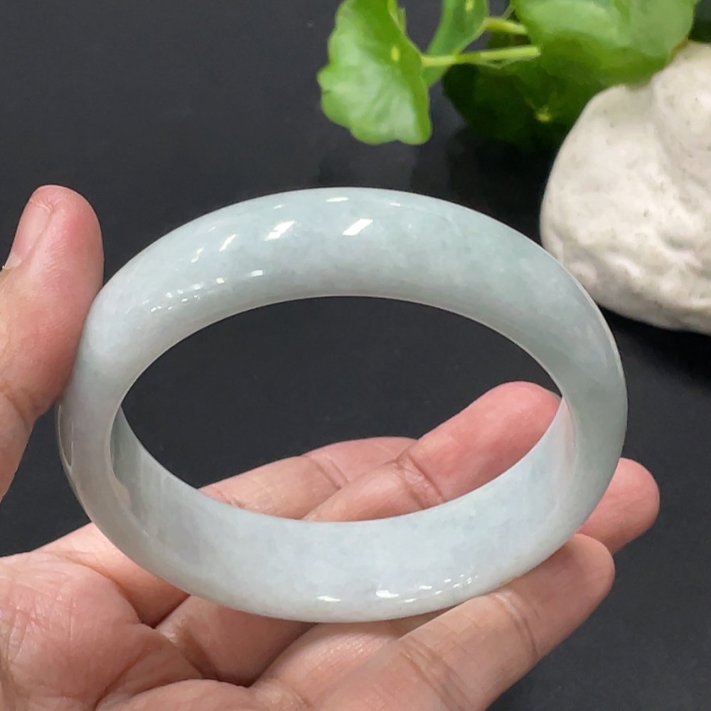 F34019663 Jadeite Round Bracelet Total Weight Approx. 72.6g Size 60