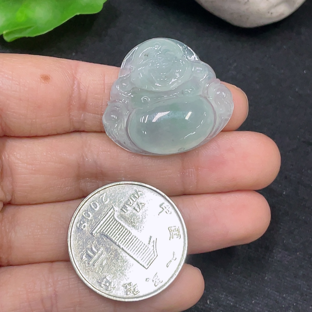 F31636724 JadeiteBuddha Pendant