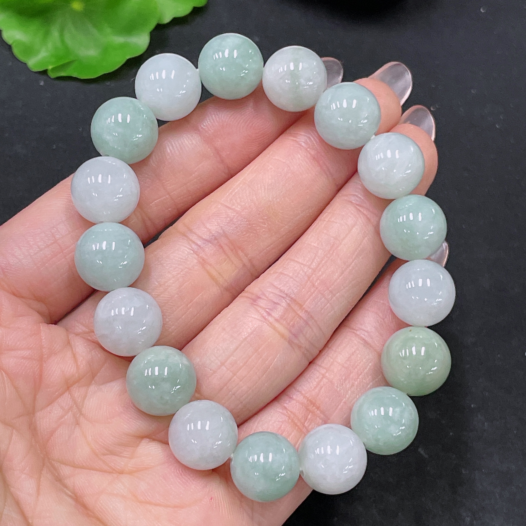 F34047508 Jadeite Bracelet Total Weight Approx. 45.41g Size Approx. 11.7mm