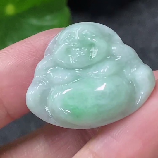 F34998312 Jadeite Pendant Buddha, total weight approximately 3.73g