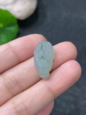 F33942671 Jadeite Pendant Golden Toad Total Weight Approx. 2.48g