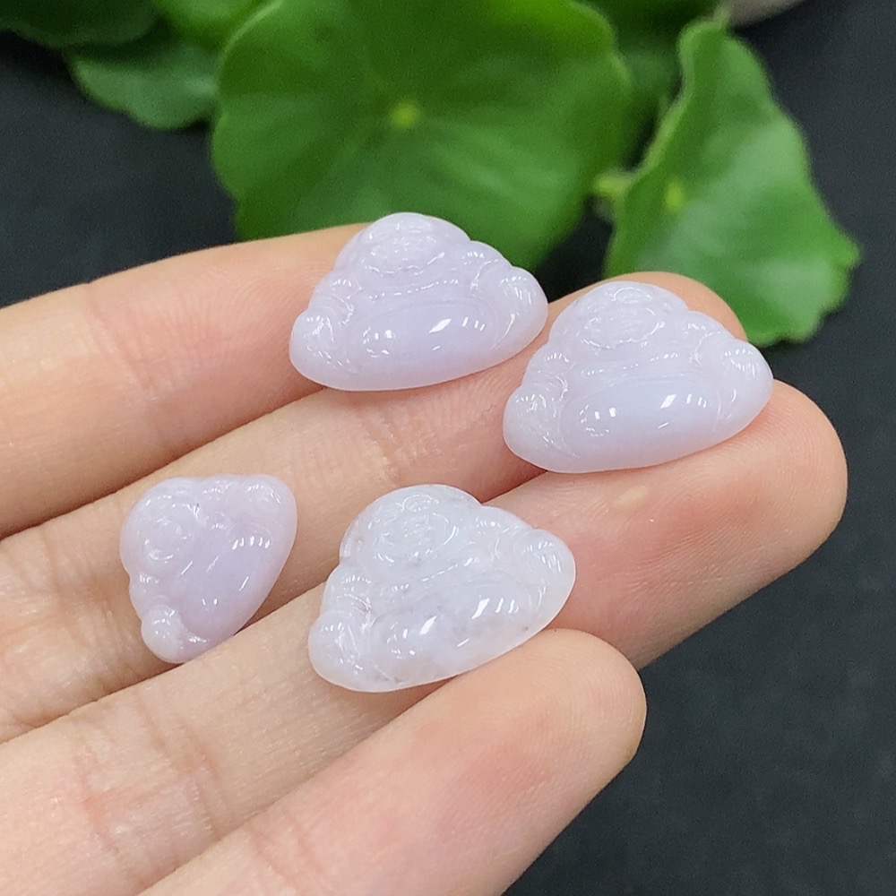 F33832513 Jadeite Inlaid Pieces Sold as a Lot