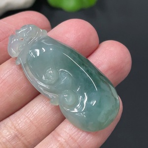 F27111226 Jadeite Ruyi Pendant Total weight about 6.28g