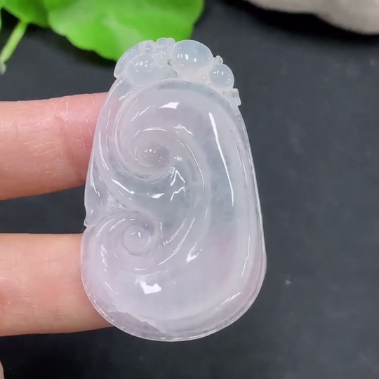 F30563042 Jadeite Pendant Ruyi Total Weight About 9.5g