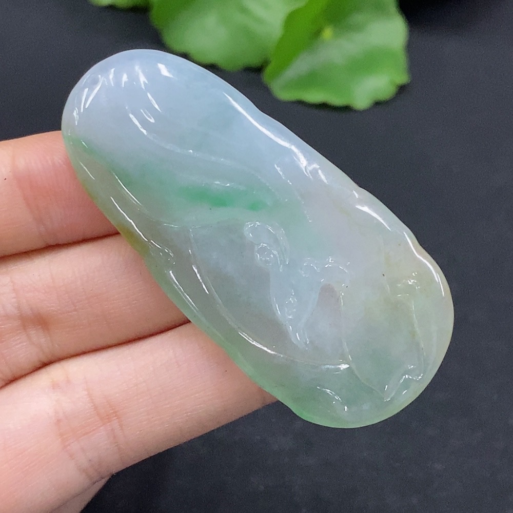 F33866452 Jadeite Phoenix Pendant