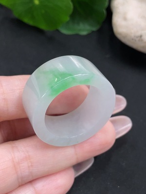 F35082073 Jadeite Ring Size 29 Total Weight Approx. 14.8g