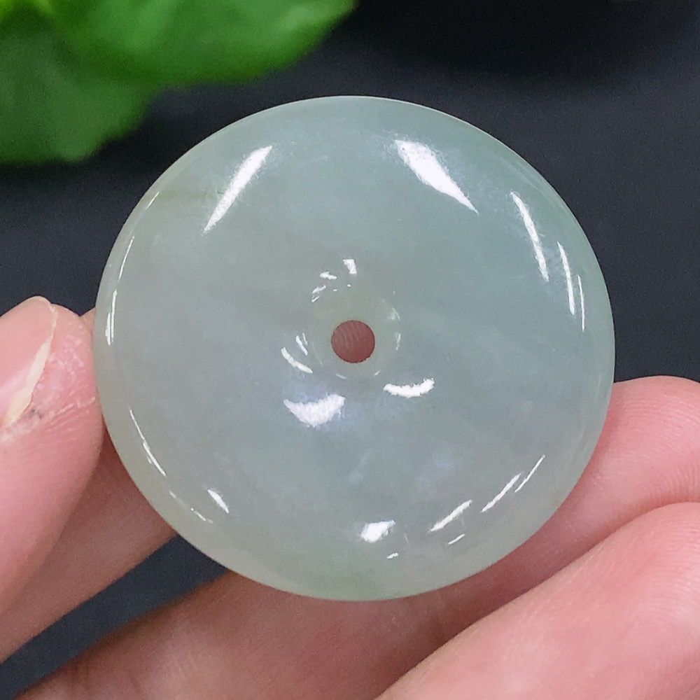 F32801262 Jadeite Safety Buckle Total Weight About 16g