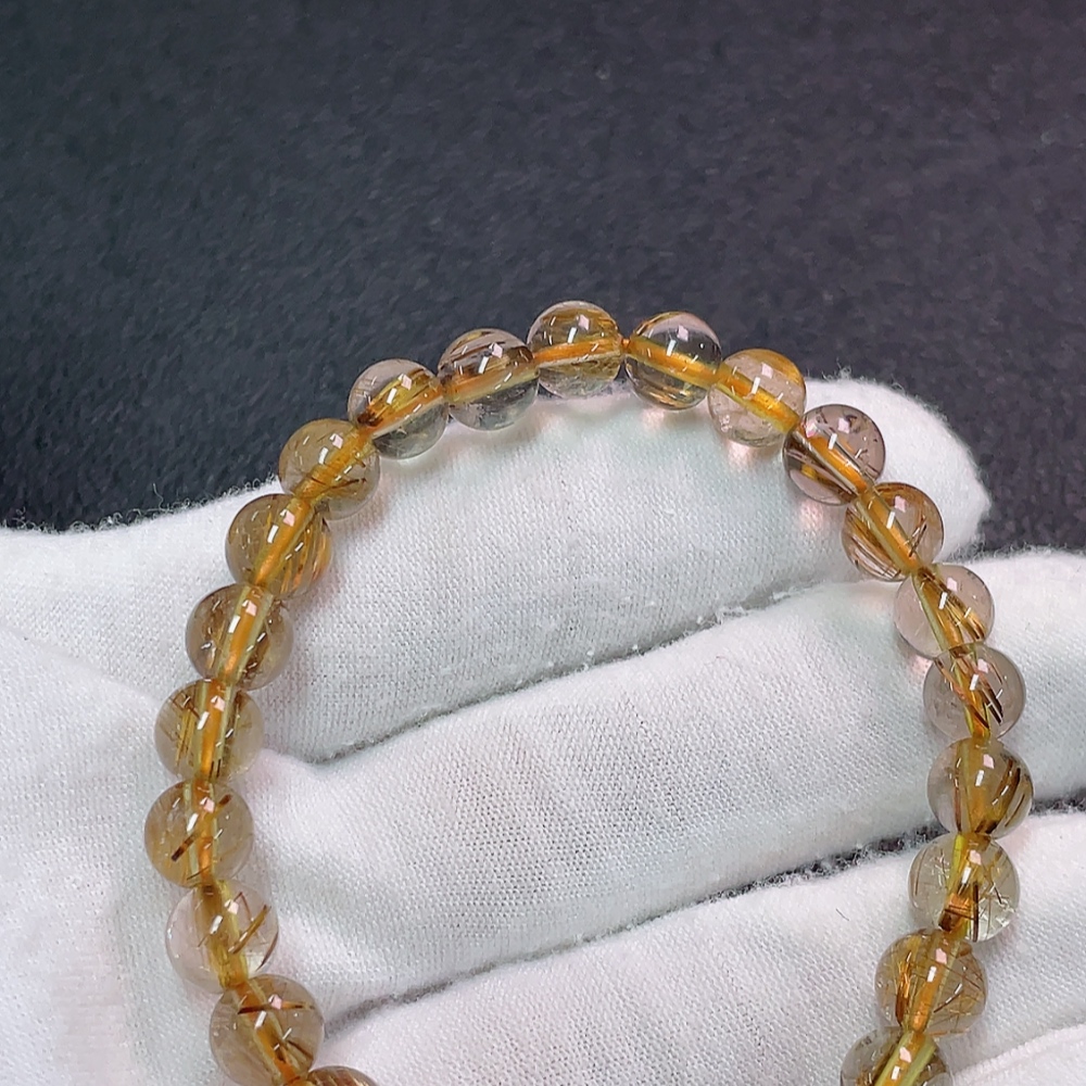 C34007730 Crystal Bracelet Total Weight Approx.12.96g Size About 6.9mm