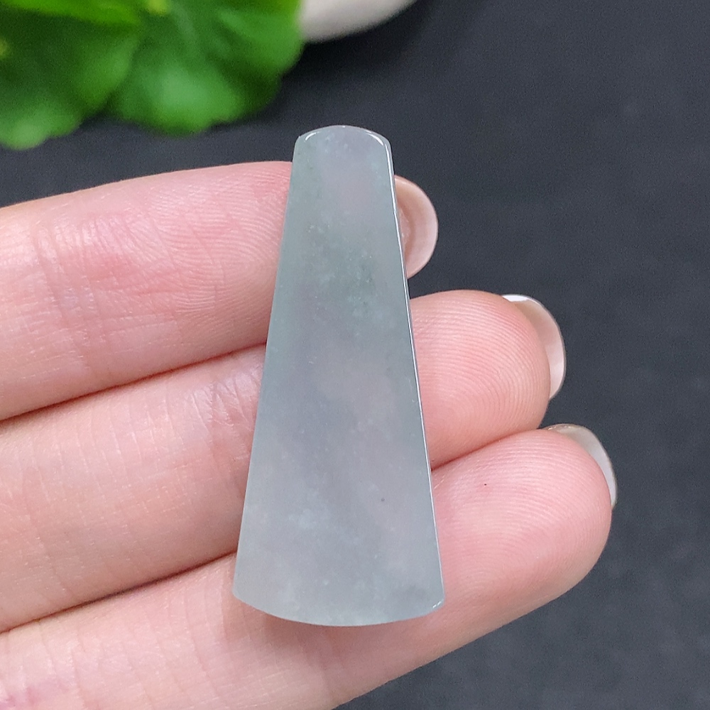 F34034243 Jadeite Plain Pendant Mounting, Total Weight Approx. 5.4g