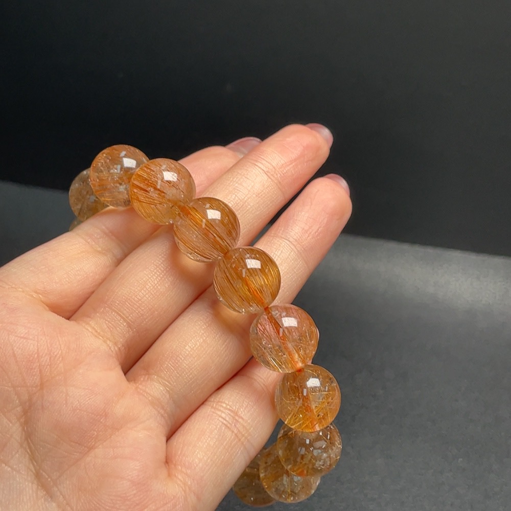 C28302664 Crystal Bracelet  Approx. 13.5mm  Total Weight Approx. 56.77g