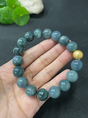 F32733283 Jadeite Bracelet Approx.11.8mm Total Weight Approx.50.26g Non-Gold