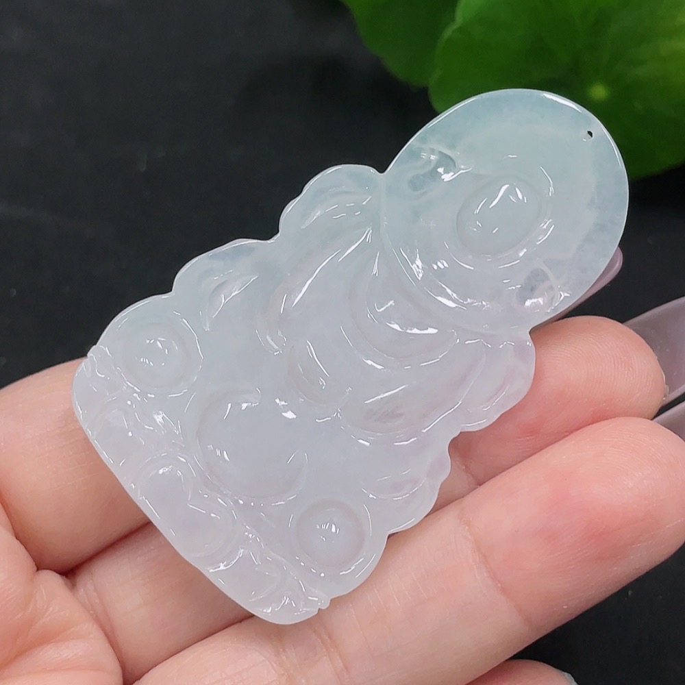 F35129752 Jadeite Tara pendant, total weight about 20 grams
