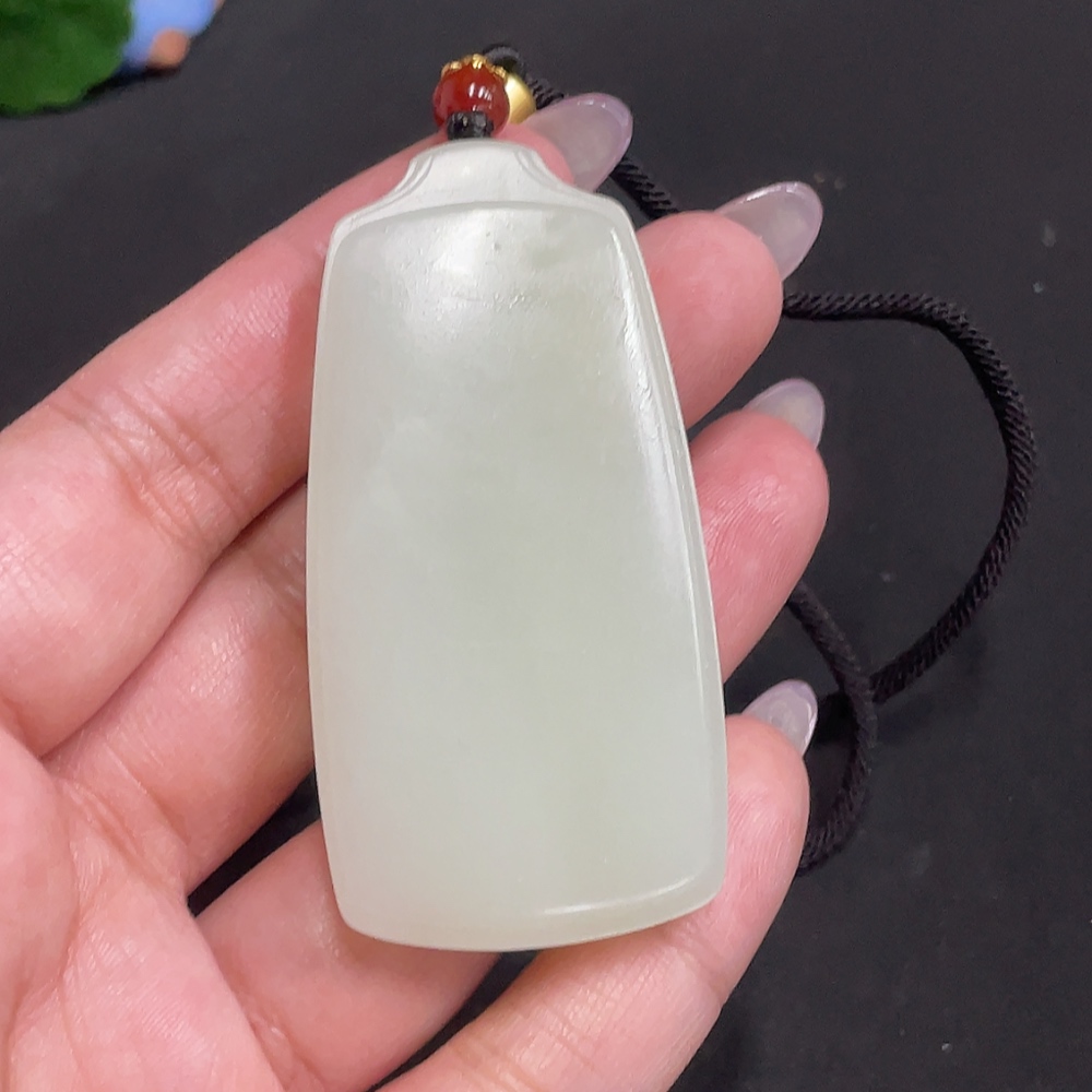 H33880881 Hetian Jade Pendant, Plain Pendant