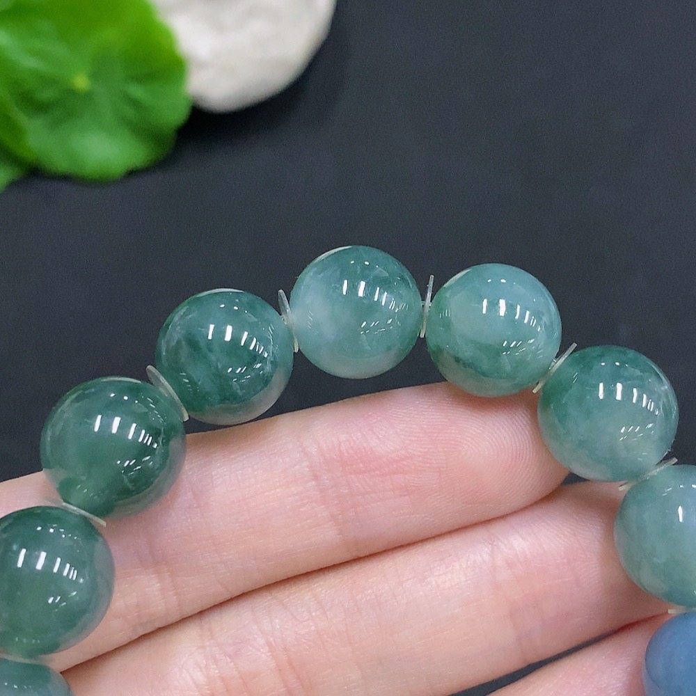 F34022552 Jadeite Bracelet Total Weight Approx. 53.2g Size 11.9mm