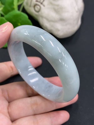 F31595830 Jadeite Regular Bangle Size 54.5 Total Weight Approx.65g
