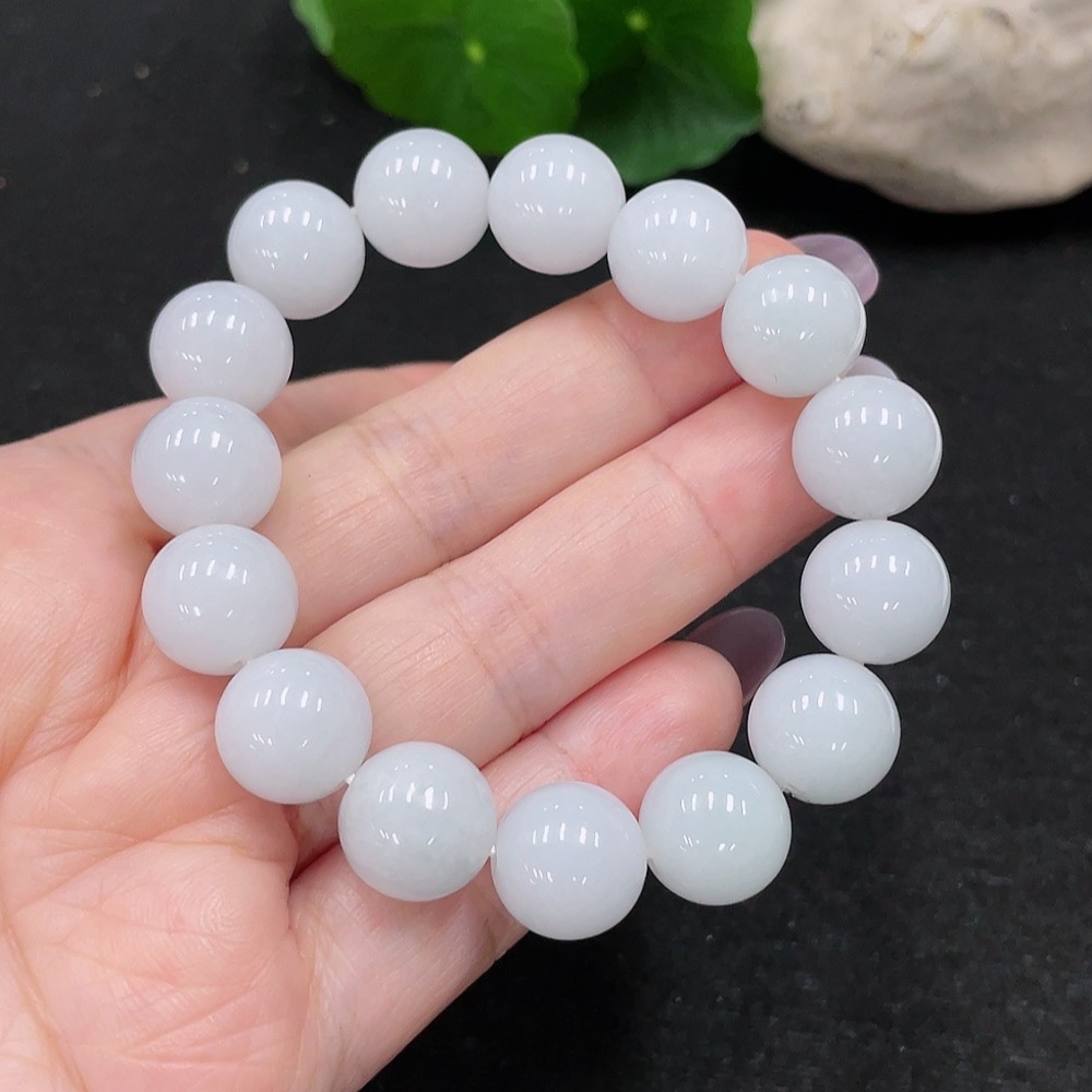 F34965512 Jadeite Bracelet Approx.12mm Total Weight Approx.45.2g