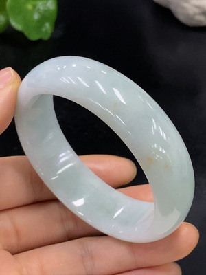 F28206348 Jadeite Round Bracelet Size 55.7 Total Weight Approx. 68.33g