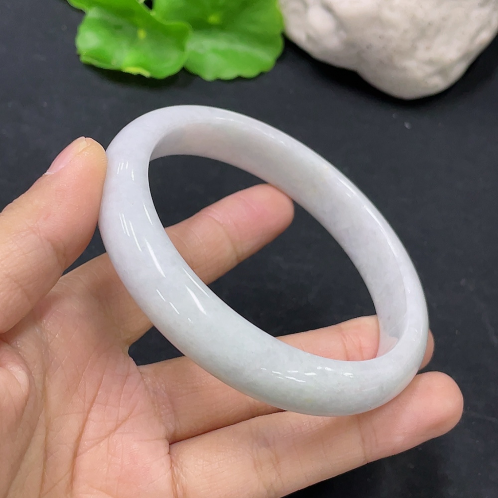 F31673674 Jadeite Round Bracelet, Total Weight Approx. 48.04g, Size 59.3