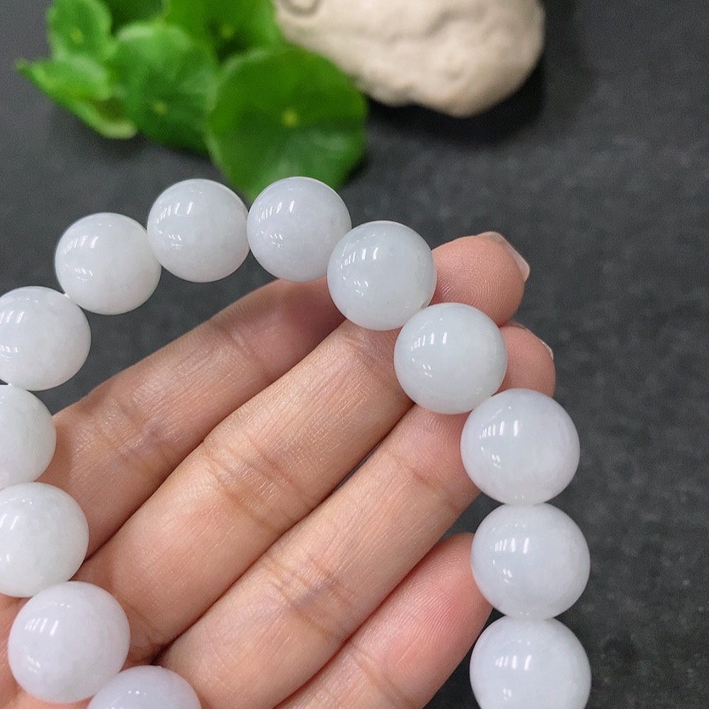 F34999033 Jadeite Bracelet 12mm Approx. Total Weight About 49.66g