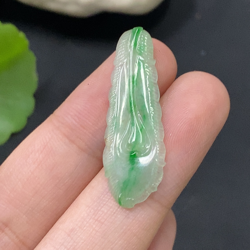 F28197934 Jadeite Pendant Total Weight About 1g