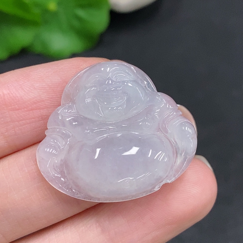 F34003332 Jadeite Buddha Pendant Total Weight Approximately 5.4g