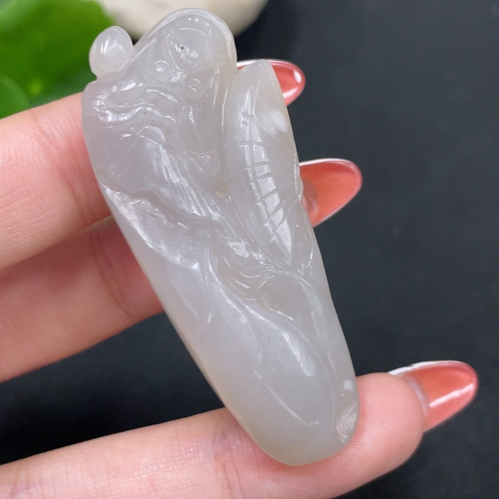 H34017572 Hetian Jade Pendant - Zhong Kui, Total Weight Approx. 22.3g