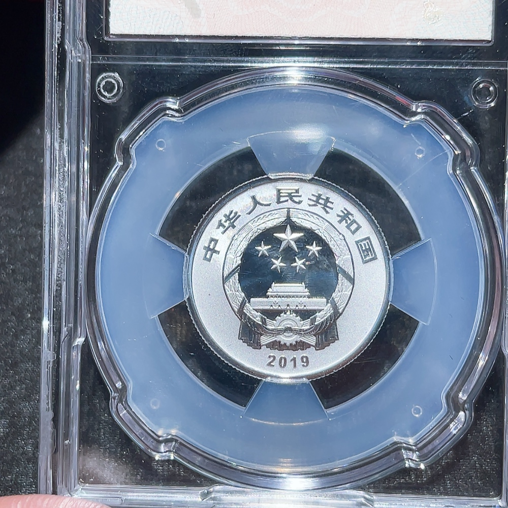 Q33914783 2019 New Year Edition 8g Silver Commemorative Coin