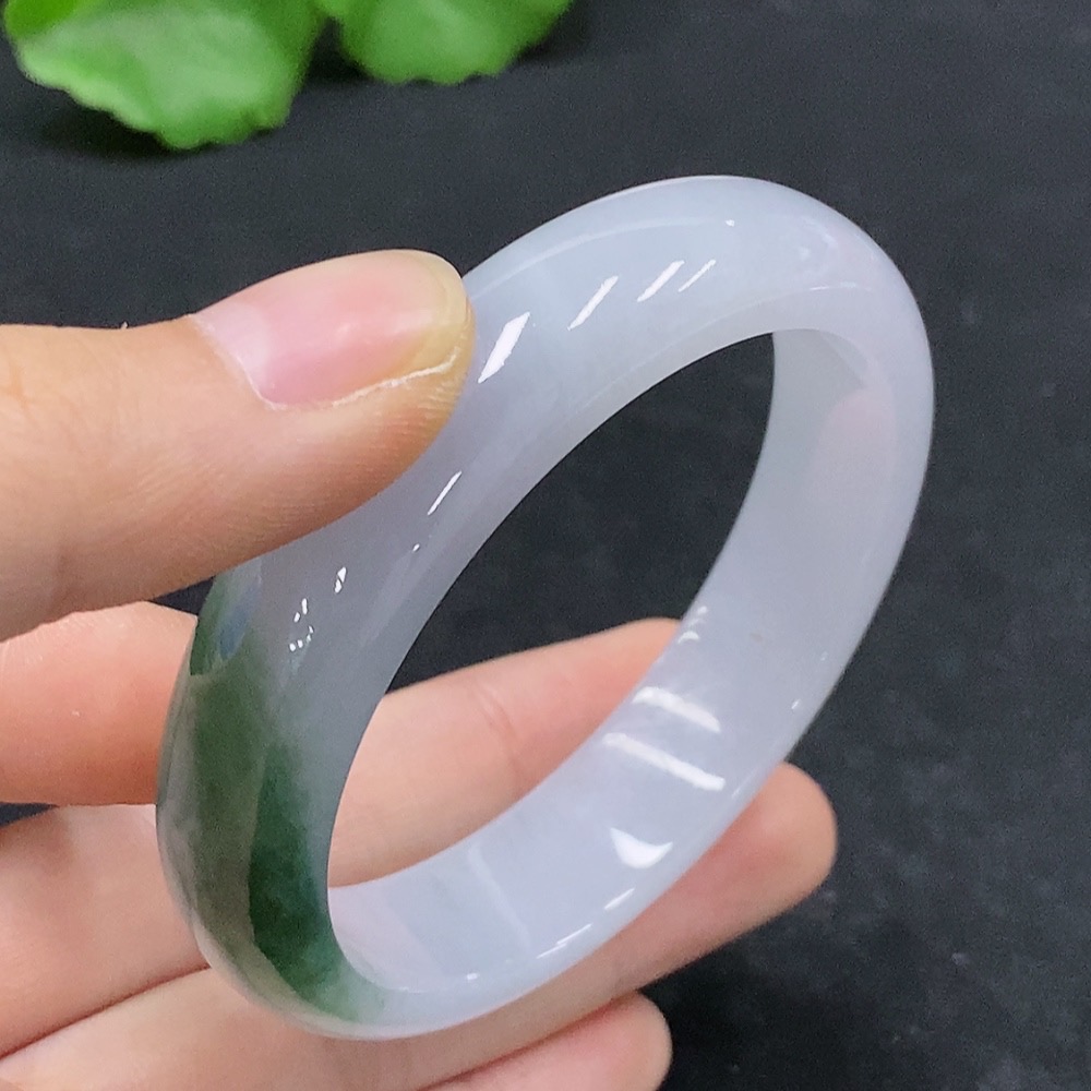 F31683607 Jadeite Regular Bangle 53.9 Inner Diameter Total Weight Approx. 48.85g
