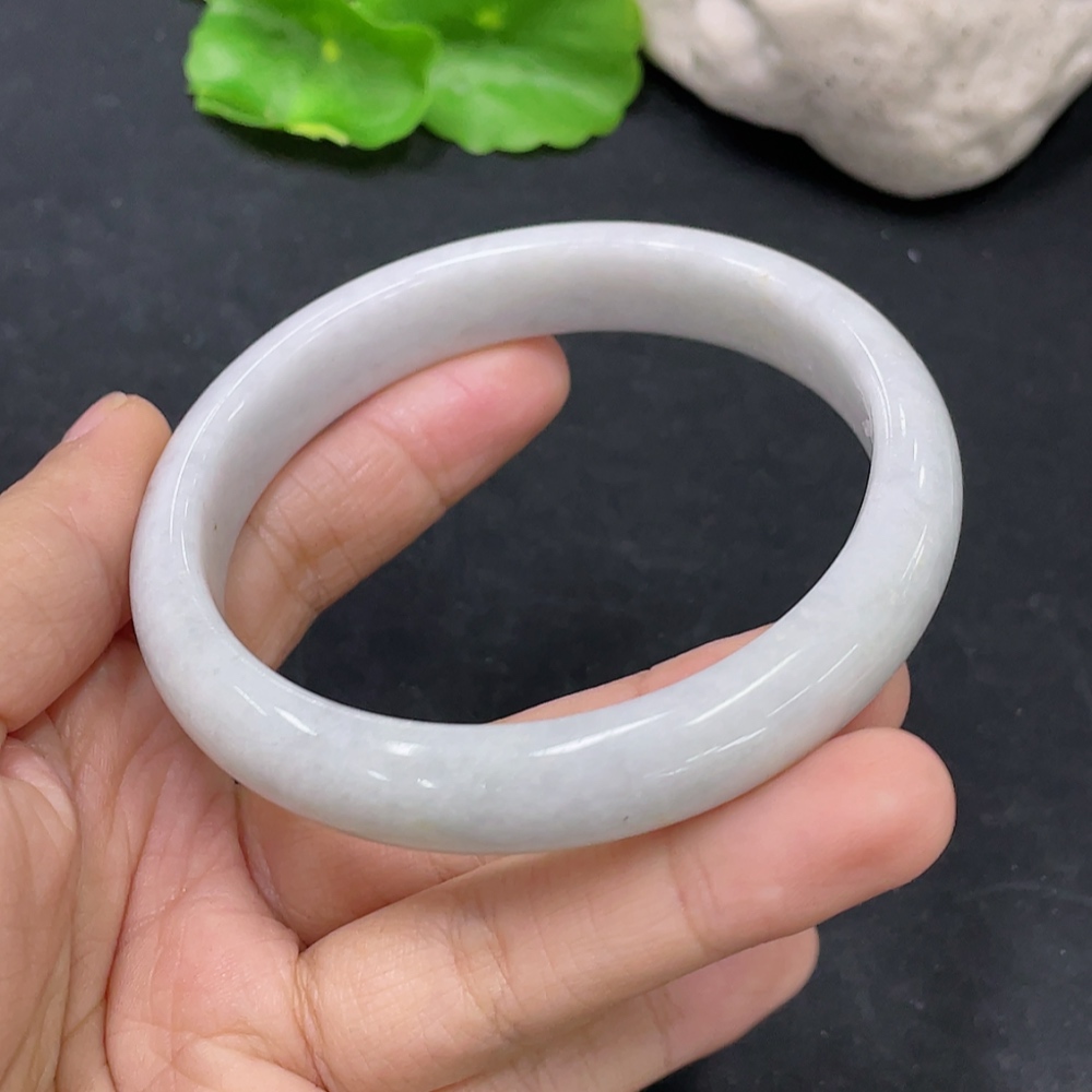 F31673674 Jadeite Round Bracelet, Total Weight Approx. 48.04g, Size 59.3