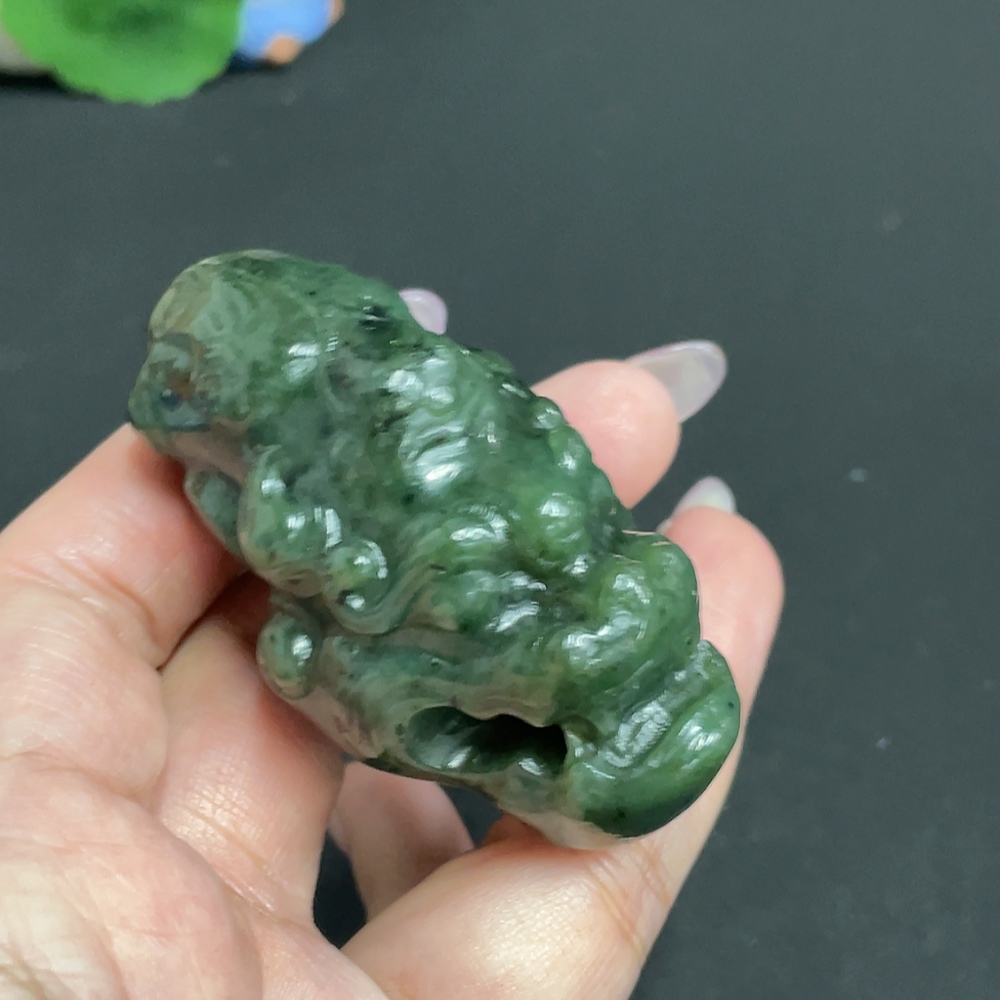 H33901472 Hetian Jade Pendant Antique Style Total Weight Approx. 95.3g
