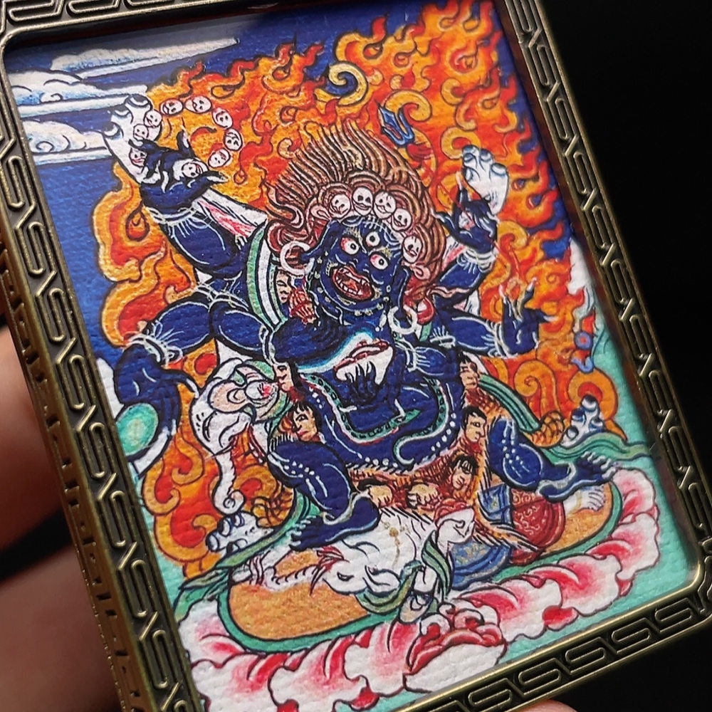 W34988214 Thangka, total weight approx. 61.3g